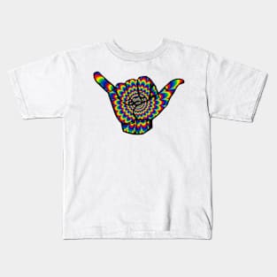 Psychedelic Good Vibes Kids T-Shirt